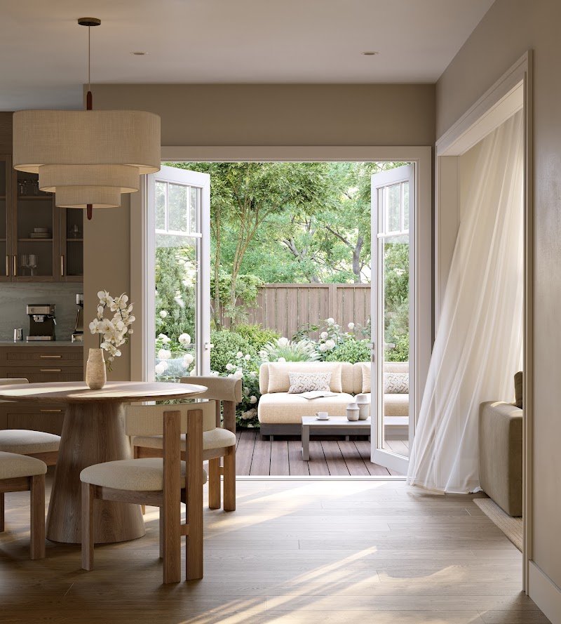 Breakfast area rendering