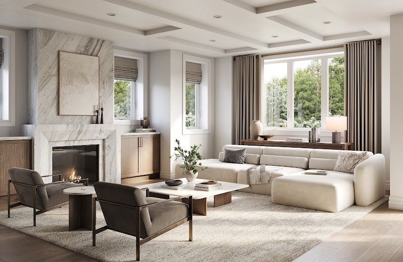 Great room rendering