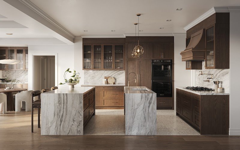 Kitchen rendering, single detached